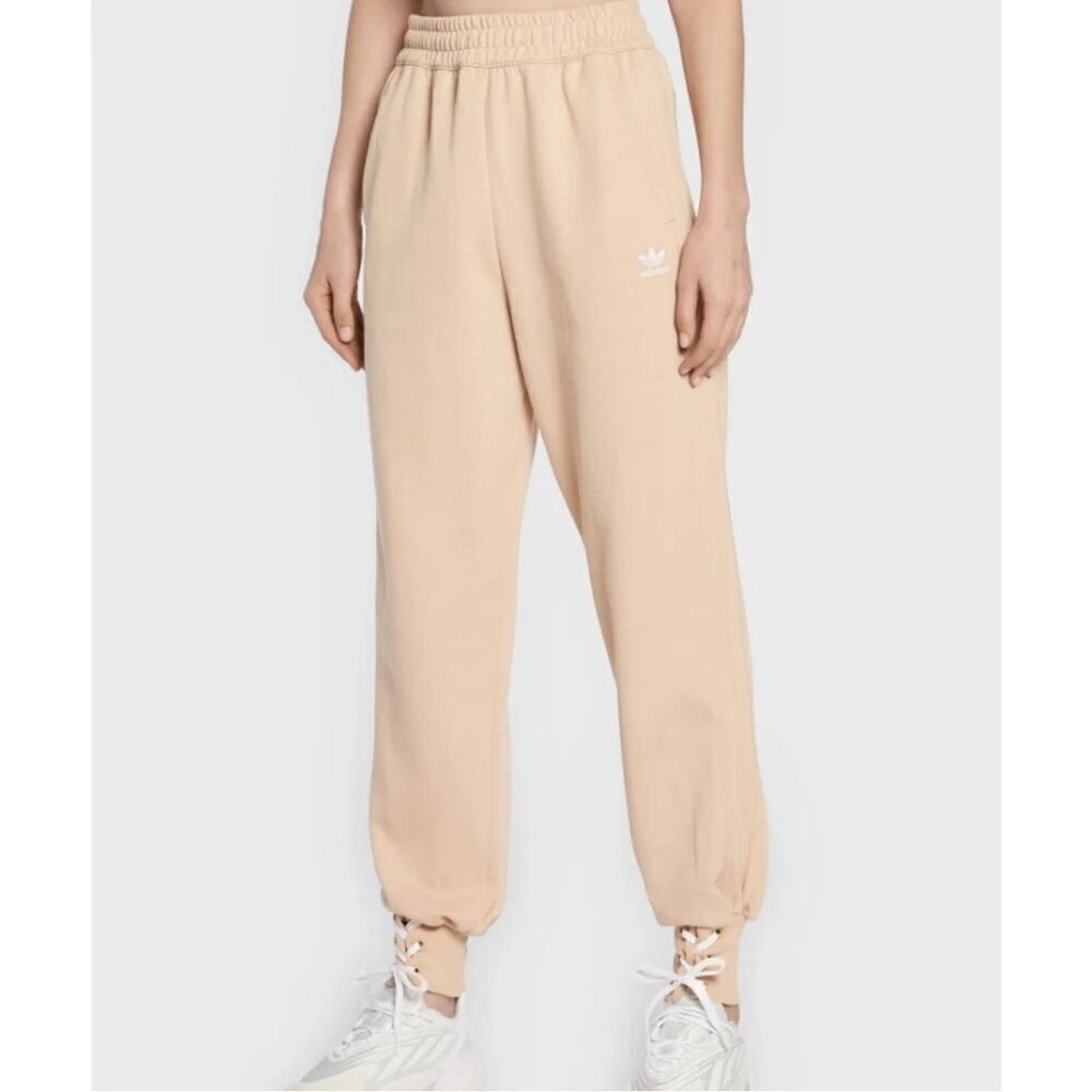 adidas Originals Women's Always Original Laced Cuff Pants Beige